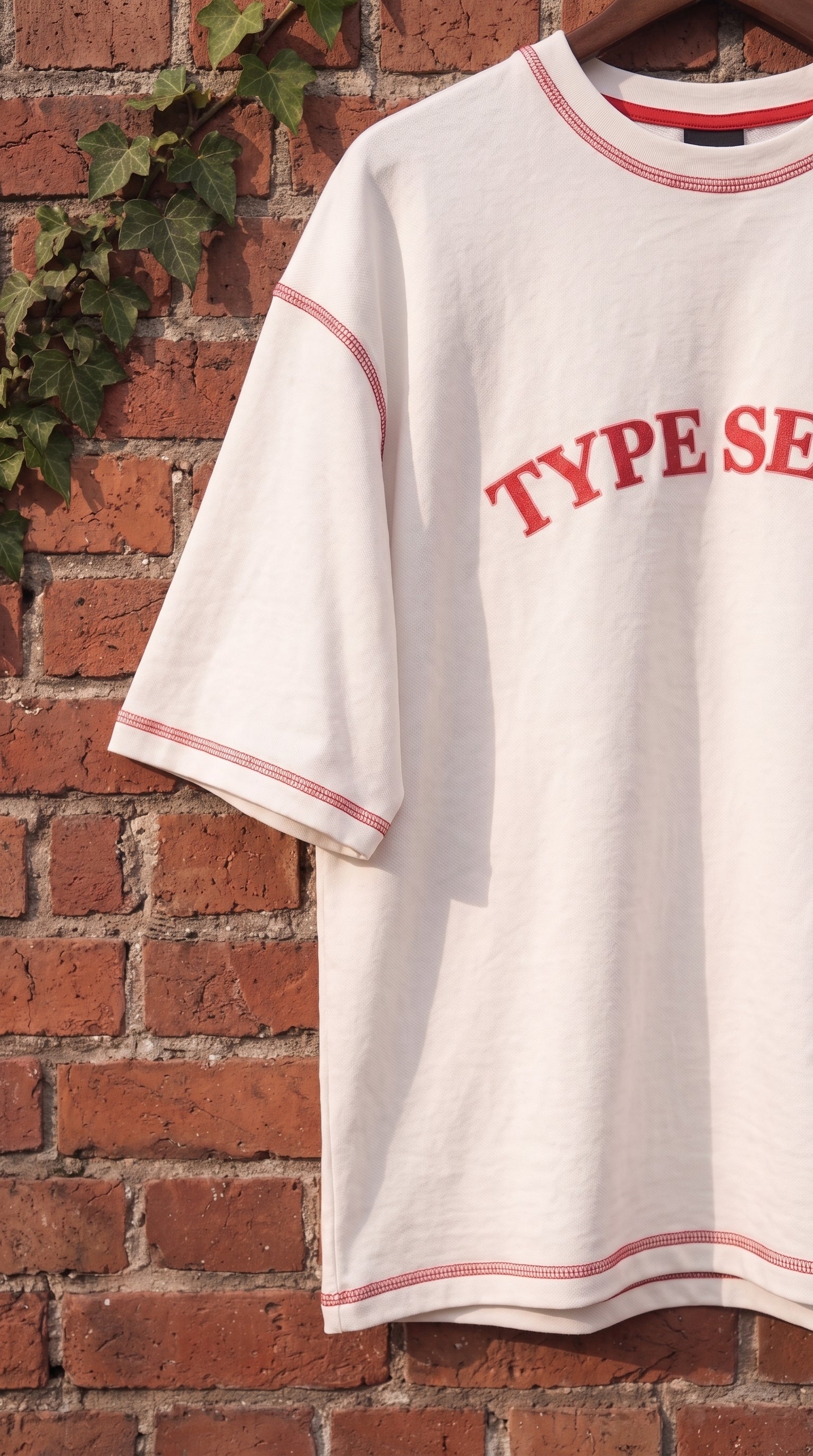 Signature Oversized Tee - White