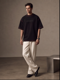 Type Seven Signature Oversized T-Shirt — Black