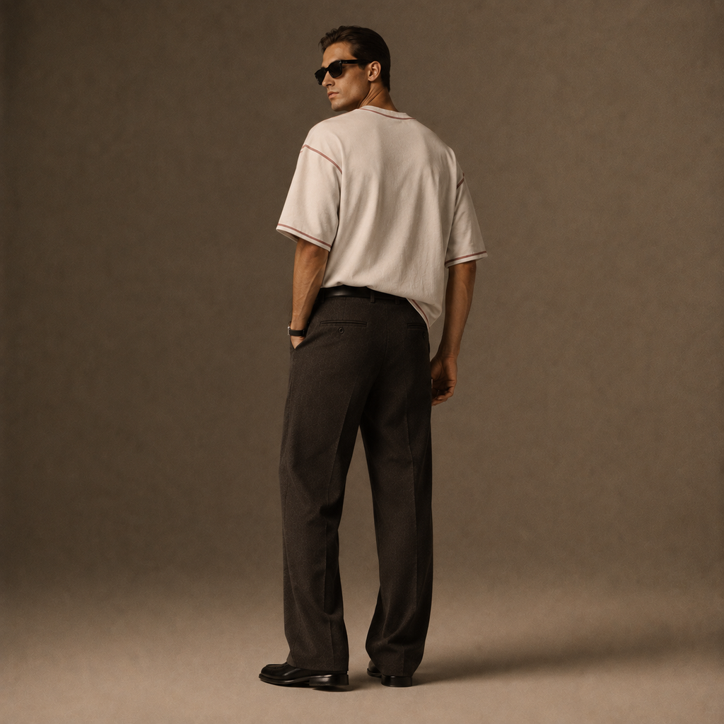Type Seven Signature Oversized T-Shirt — White